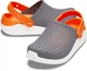 Сабо Crocs Kids LiteRide Clog Charcoal / White - С13 (30) Стопа18,9-19,6см - изображение 2
