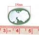 Кабошон Finding Овальная камея Микс 18 mm x 13 mm Цена за 10 штук - изображение 2