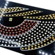 LED-матриця DEVIL'S EYE BLUE XL8 — глибока синя світлодіодна панель на лобове скло фури, вантажівки, трака, - зображення 7