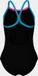 Купальник злитий для дівчат Arena SWIMSUIT LIGHT DROP SOLID чорний Дит 128 см - зображення 9