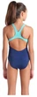 Купальник для дівчат Arena Poseidonia Swimsuit Swim Pro B 128 см Темно-синій (009005-780-128) - зображення 4