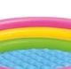Надувной детский бассейн Intex круглый Радуга 147*33 см 299 л (57422) - изображение 2