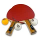 Набор для настольного тенниса Gewo Rave Speed 2 Bats 3 Balls Red/Black (1073-931051) - изображение 1