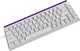 Klawiatura przewodowa Ajazz NK68 Red Switch USB White (NK68-R-S-W) - obraz 4