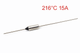 Термопредохранитель 216°C 15А250V RY01 (пр40191) - изображение 1