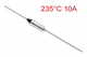 Термопредохранитель 235°C 10А250V RY01 (пр40198) - изображение 1