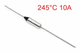 Термопредохранитель 245°C 10А250V RY01 (пр40203) - изображение 1