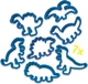 Zestaw kreatywny Ses Creative Dinos Mega Set 00503 (8710341005030) - obraz 4