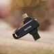 Флеш-память USB SANDISK Phone Drive 128GB USB 3.2 Gen1 + Type-C Black (SDDDC6-128G-G46) - изображение 4