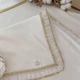 Крыжма "Бриллиант-2" велюр, кулир 75*100 см Betis Молочный - изображение 2