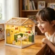 Конструктор-румбокс Mini House Кухня с подсветкой 16.5x16.5x19.5 см - изображение 10