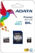 Karta pamięci microSDHC Adata Premier 64GB (ASDX64GUICL10-R) - obraz 2
