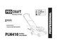 Бензинова газонокосарка Procraft PLM410 1600 Вт ширина скошення 41 см висота скошування 7 рівнів 25-70 мм ефективне косіння - зображення 6