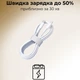 Кабель Lightning – Type-C PD 20W 1 м швидка зарядка для iPhone 14/13/12, кабель USB-C to Lightning для Apple - зображення 4