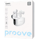 Беспроводные наушники Proove Tempo TWS APP White Bluetooth 5.4 ANC кейс 300 мАч (TWTM0001AP02) - изображение 5