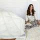 Ковдра Wool Classic вовняна IDEIA зимова 175х210 см, вовна, тепла ковдра, натуральна, овеча вовна - зображення 9