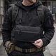 Молодіжна тактична сумка для патчів на плече з 4 кишенями black 716409 (без патчів) - зображення 12