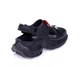 Кроксы Calorie X711 чорні (30/31-36/37) Чёрный 36/37 - изображение 3