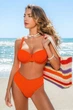 Купальные трусики Cupshe XS неоново оранжевый 125014 - изображение 4