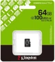 MicroSDXC Kingston 64 GB microSDXC Canvas Select Plus Gen3 100R SDCS3/64GBSP - изображение 3