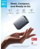 Внешний аккумулятор (павербанк) Anker Nano 10000 mAh Black (A1638H11) - изображение 3