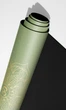 Премиальный коврик для йоги каучуковый Lita Asana Green Tea PU/coconut/rubber Yoga mat оливковый 183х68х0,5 см - изображение 3
