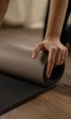 Премиальный коврик для йоги каучуковый Lita Asana Wood PU/coconut/rubber Yoga mat бежевый 183х68х0,5 см - изображение 8