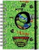 Блокнот на спіралі Kite Ninja Turtles А6 80 аркушів Клітинка (NT26-229) - зображення 1
