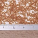Бисер Японский MIYUKI Delica DB0781 11/0, Dyed Semi-Frosted Transparent Amber, 1000шт/5г - изображение 2