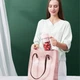 Чашка блендер A-Plus Juicer 420 ml склянка для смузі з трубочкою, зарядка від USB Рожевий - зображення 6