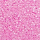 Бісер Японський MIYUKI Delica DB0245 11/0, Cotton Candy Pink Ceylon, 2000шт/10г - зображення 3