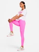 Спортивные леггинсы для фитнеса высокие женские Nike Pro 365 CZ9779-675 S Playful Pink/White (0196974982883) - изображение 7