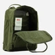 Plecak wodoszczelny 17l Fjallraven 23510620 Zielony (800070042120) - obraz 4