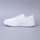 Женские летние кеды с перфорацией белые (N6003) 39 - изображение 3