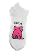 Набір коротких бавовняних шкарпеток з принтом Krazy Sox Funny Cotton Short 5 пар білі з написами та персонажами розмір 38–42 - зображення 4
