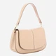 Сумка крос-боді через плече жіноча з натуральної шкіри середня IUNTOO 13185-17S Пудрова (800070358113) - зображення 3