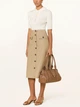 Torebka crossbody damska mała Liu Jo AA6059E1109-80933 Ciemnobeżowa (800070353969) - obraz 2