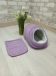 Будинок для морських свинок, шиншил, гризунів Animals_joy Норка S 18*24 см (156) - зображення 3