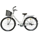 Велосипед SPARK CITY LIRA 28`` ст18 жв с корзиной молочный - изображение 2