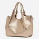 Zestaw (torebka + kosmetyczka) damski skórzany Gianni Chiarini BS-9719-RNGDBL-T.U.-14368 Złoty (800070352672) - obraz 4