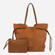 Torebka shopper damska zamszowa Gianni Chiarini BS-11286-CM-PL-1478 Brązowa (800070354442) - obraz 4