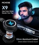 Ігрові бездротові навушники Mchose X9 White 7.1 Sound, 2000 mAh, Bluetooth, 2.4G - изображение 2