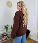 Світшот жіночий з тринитки петля вільного крою базовий весняний G&M k-128764 50-52 - зображення 3