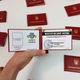 Сувенірне жартівливе посвідчення Бариги в м'якому бордовому бланку - зображення 1