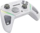 Бездротовий геймпад Ajazz GP100 2.4G/BT/USB RGB White (GP100-W) - зображення 5