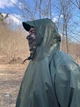 Дождевик военный маскировочный пончо плащ многоразовый накидка от дождя олива - изображение 5