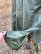 Дождевик военный маскировочный пончо плащ многоразовый накидка от дождя олива - изображение 6