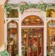 Румбокс Бук Нук Book Nook «Квітковий будиночок» Створення Книжкового Куточка 3D конструктор DIY DollHouse мініатюрний ляльковий будинок з підсвіткою 18×16×15,5 см (BAA23) - зображення 3