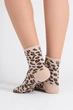 Жіночі шкарпетки з анімалістичним принтом Giulia WS2 FASHION 2503 36/40 Beige-sand, повсякденні без резинки, з леопардовим принтом - зображення 5