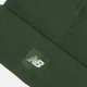 Зелена шапка New Balance Cuffed Beanie Flying NB Logo (LAH13034DAE) - зображення 3